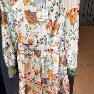 Anne Klein | Dresses | Anne Klein Faux Wrap Twist Front Dress Size 4 Pink  Orange Stretch Unique | Poshmark
